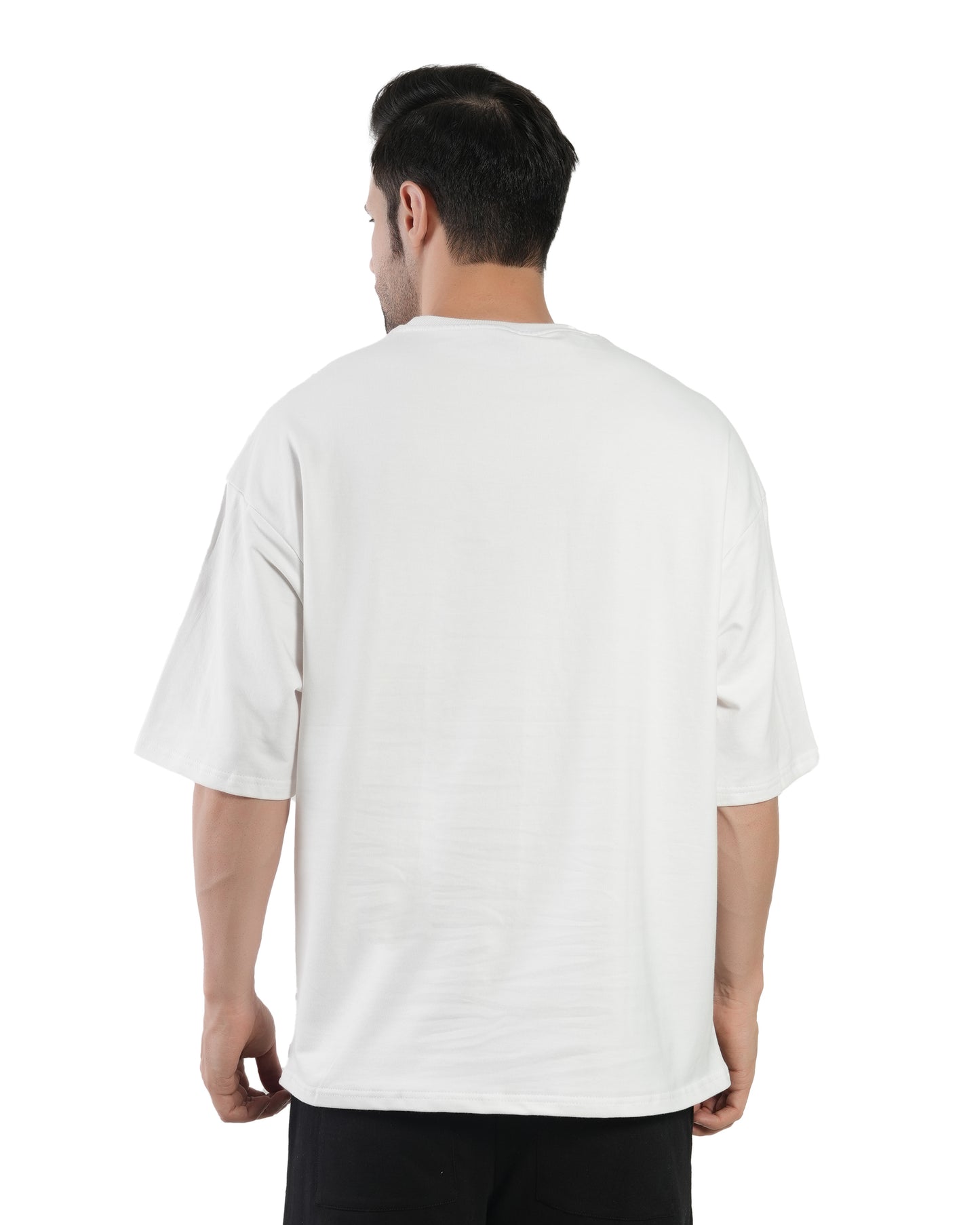 Stylintellect Oversized Printed T-shirt | Black & White Collection