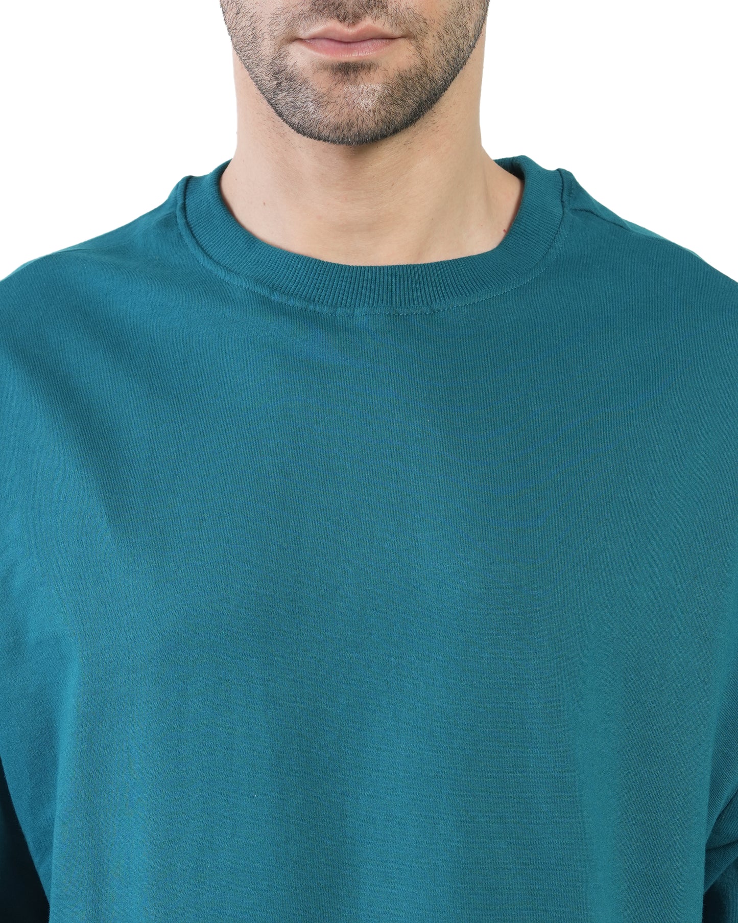 Stylintellect Oversized Plain French Terry T-shirt | UNISEX