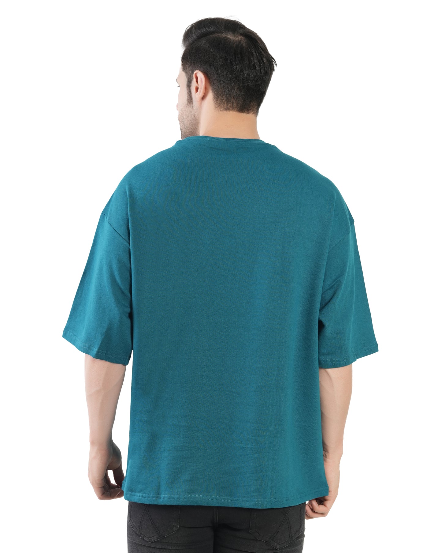 Stylintellect Oversized Plain French Terry T-shirt | UNISEX
