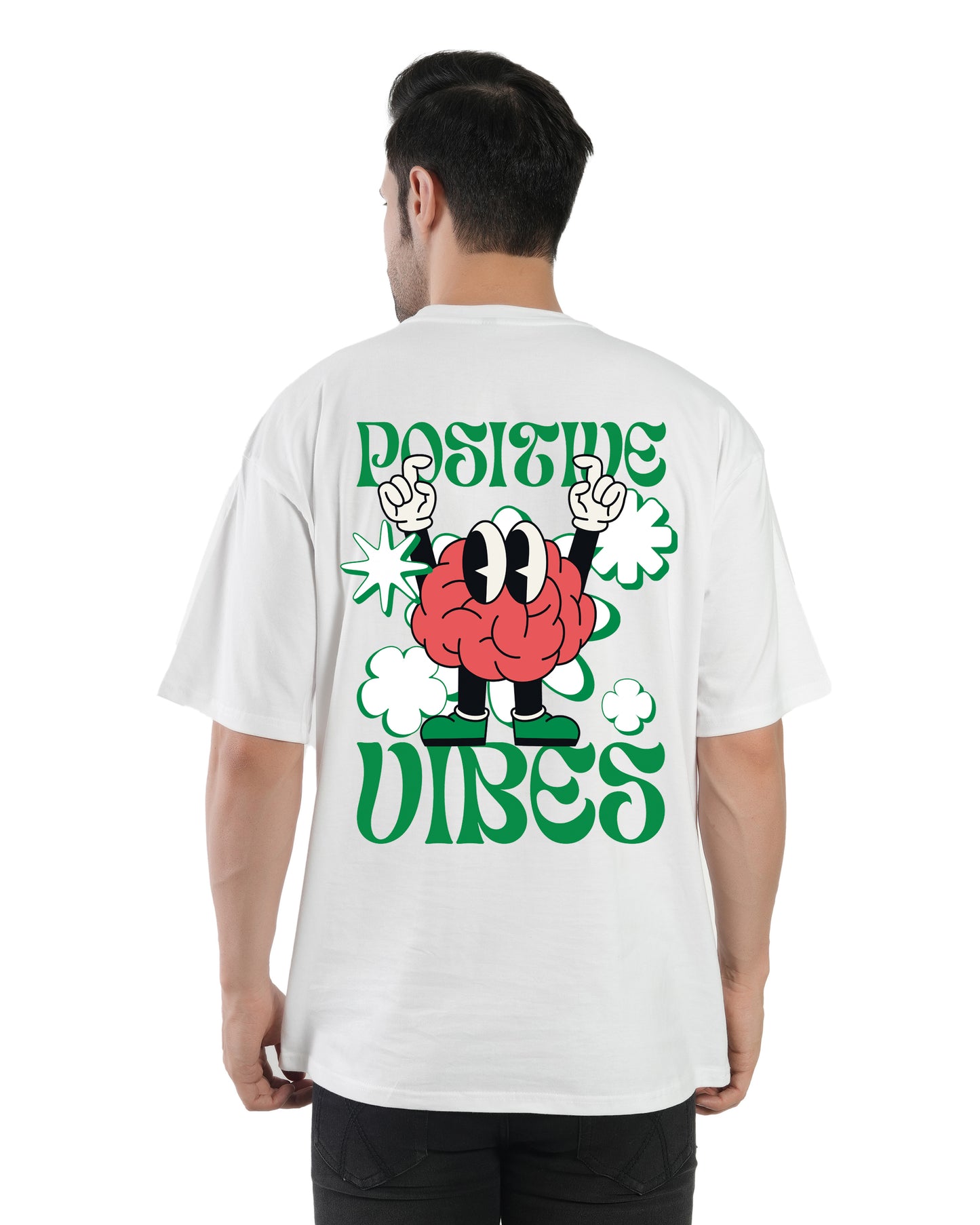 Stylintellect Original Positive Vibes T-shirt | OVERSIZED | UNISEX