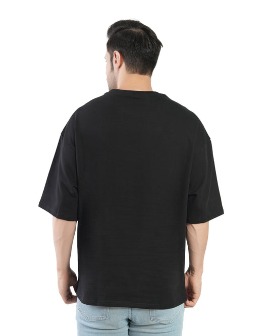 Stylintellect Oversized Printed T-shirt | Black & White Collection