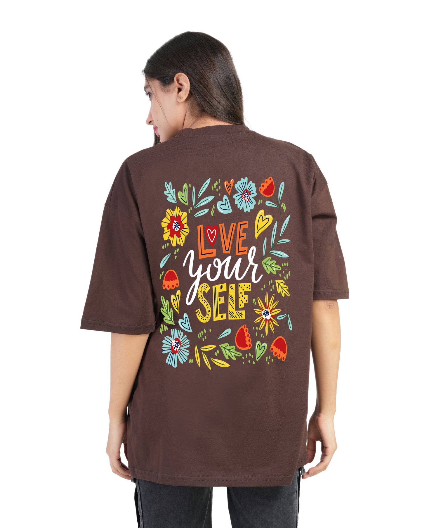 Stylintellect Original LOVE YOUR SELF T-shirt | OVERSIZED | Women's