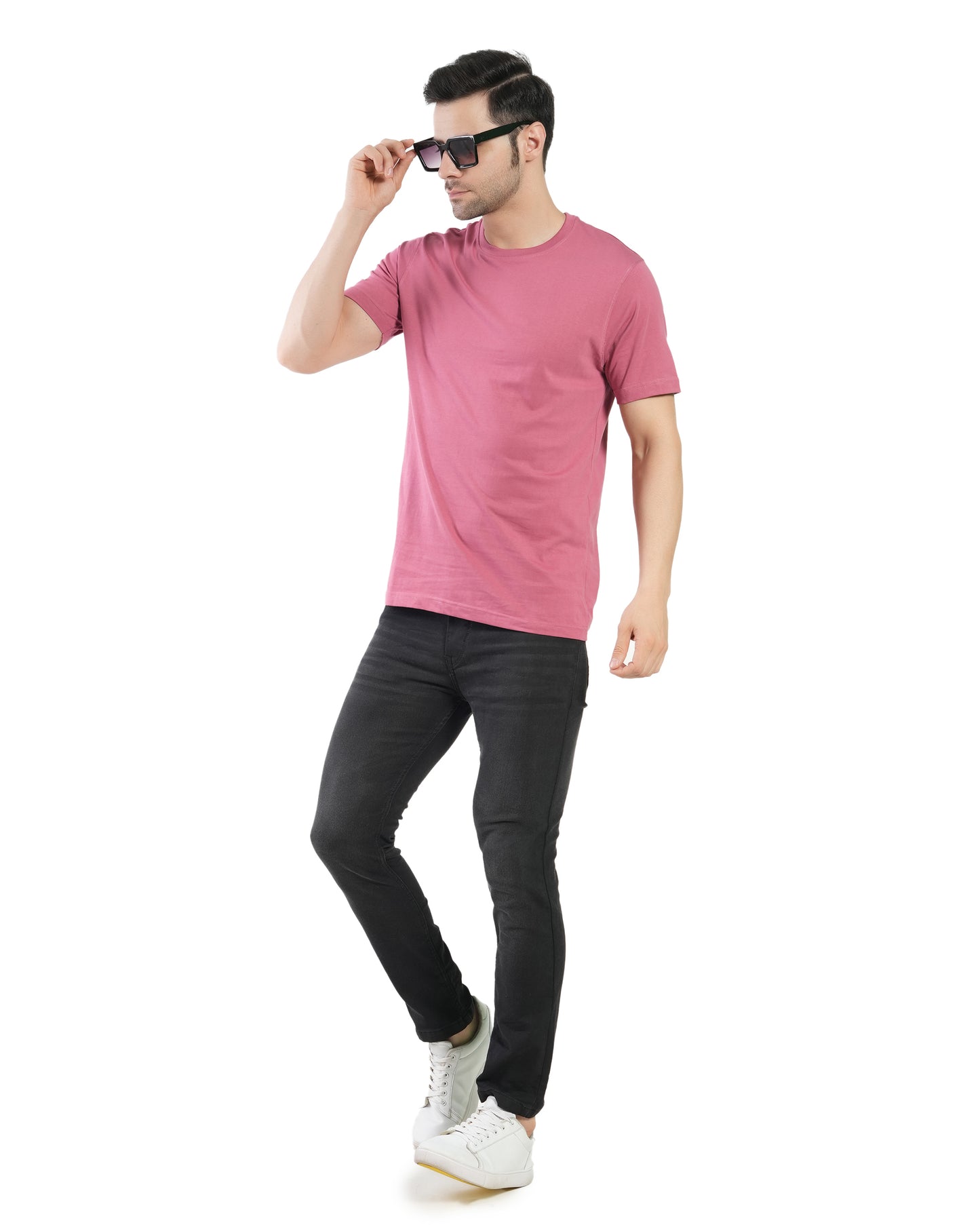Stylintellect Rose Gold Crew Neck T-shirt | UNISEX | Regular Fit