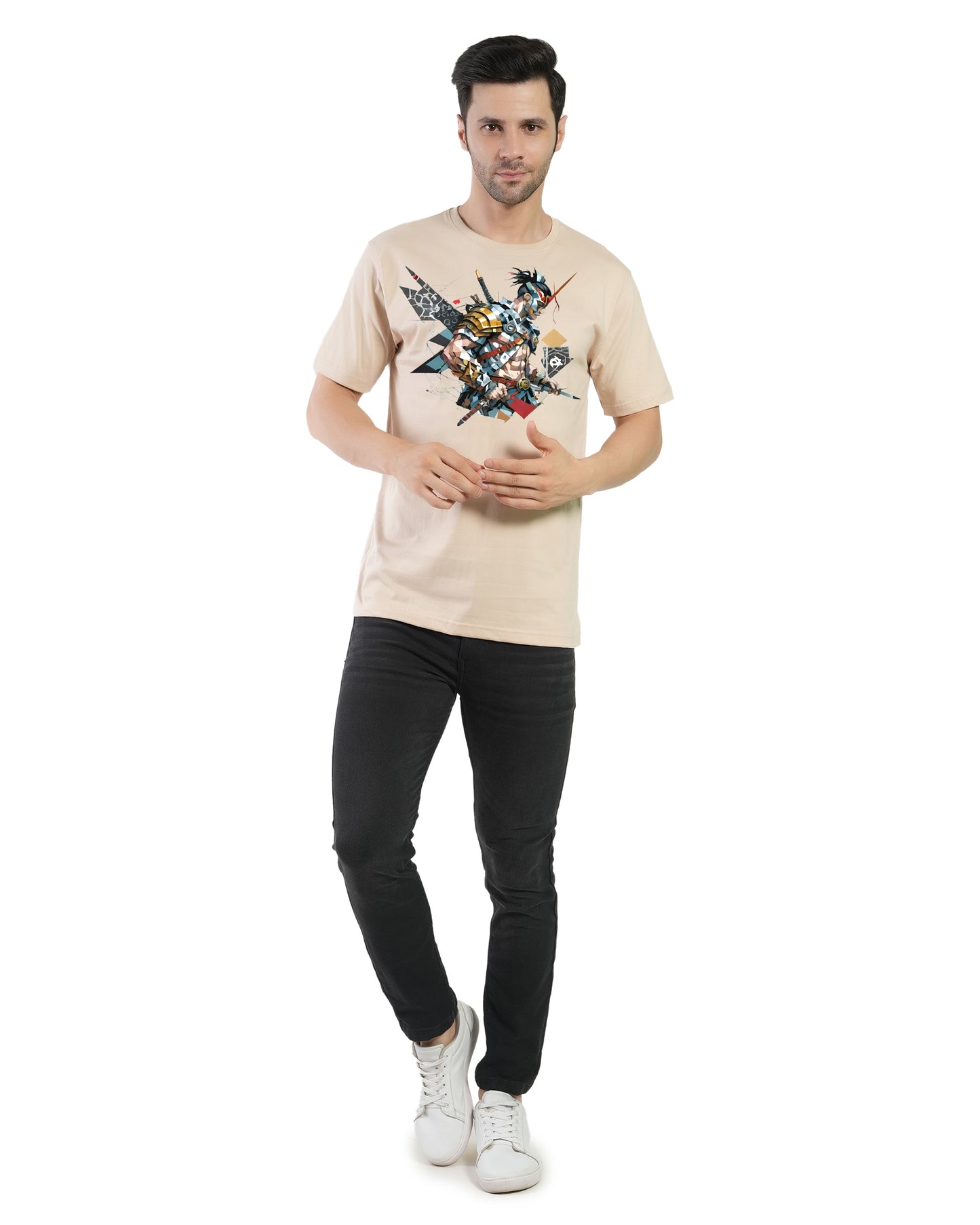 Stylintellect Printed Round Neck T-shirt | Regular Fit | UNISEX