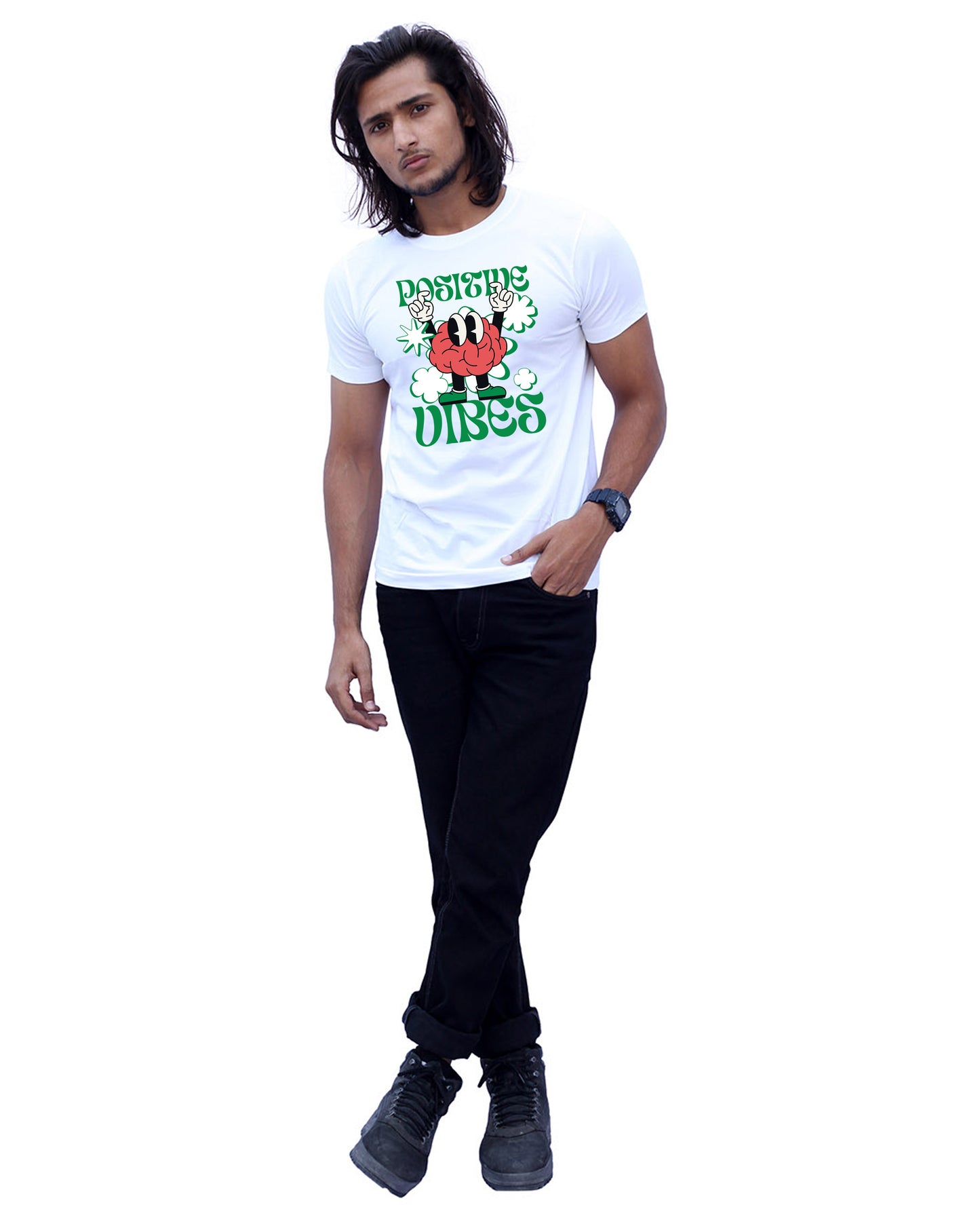 Stylintellect Printed Round Neck T-shirt | Regular Fit | UNISEX