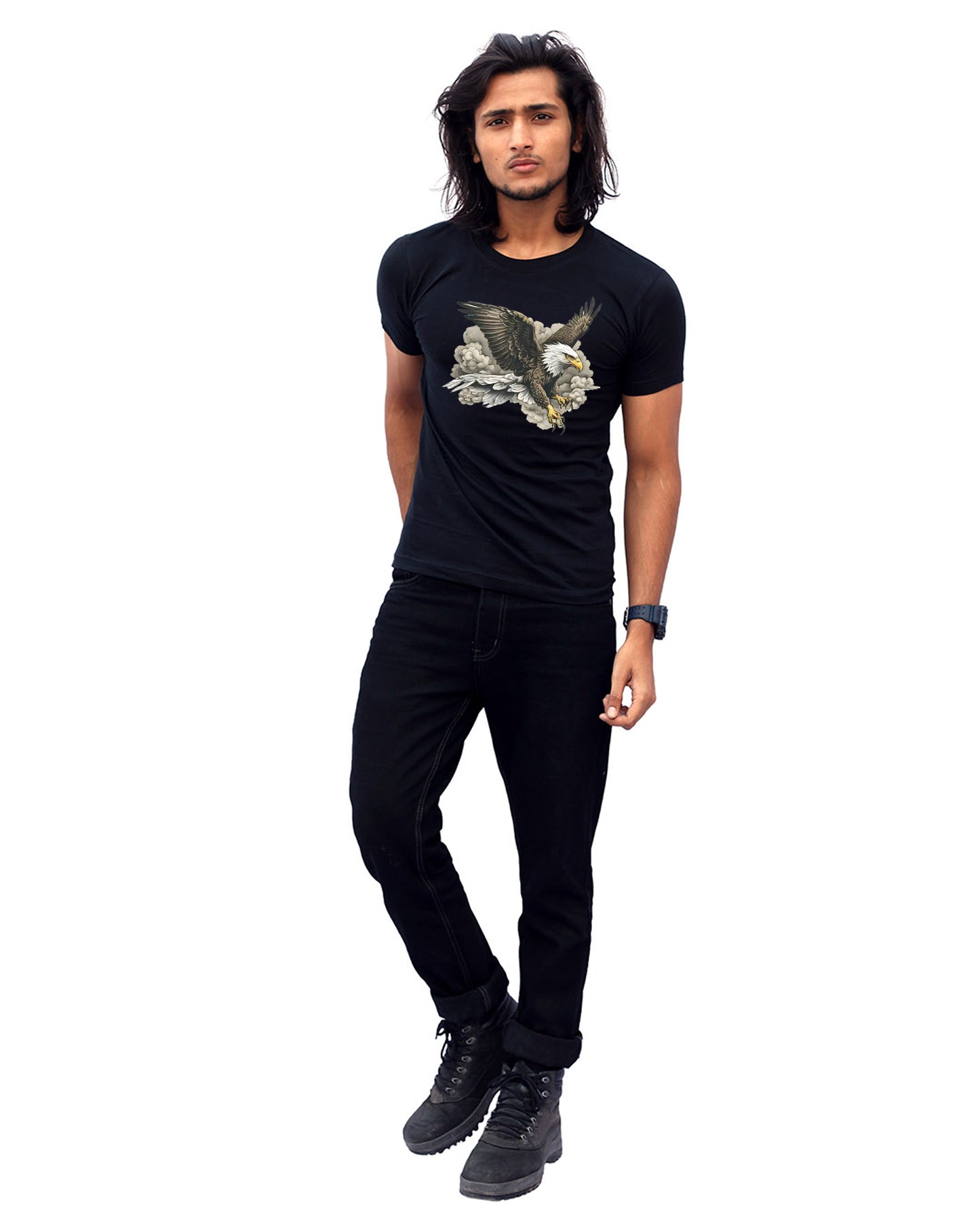 Stylintellect Printed Classic Crew Neck T-shirt