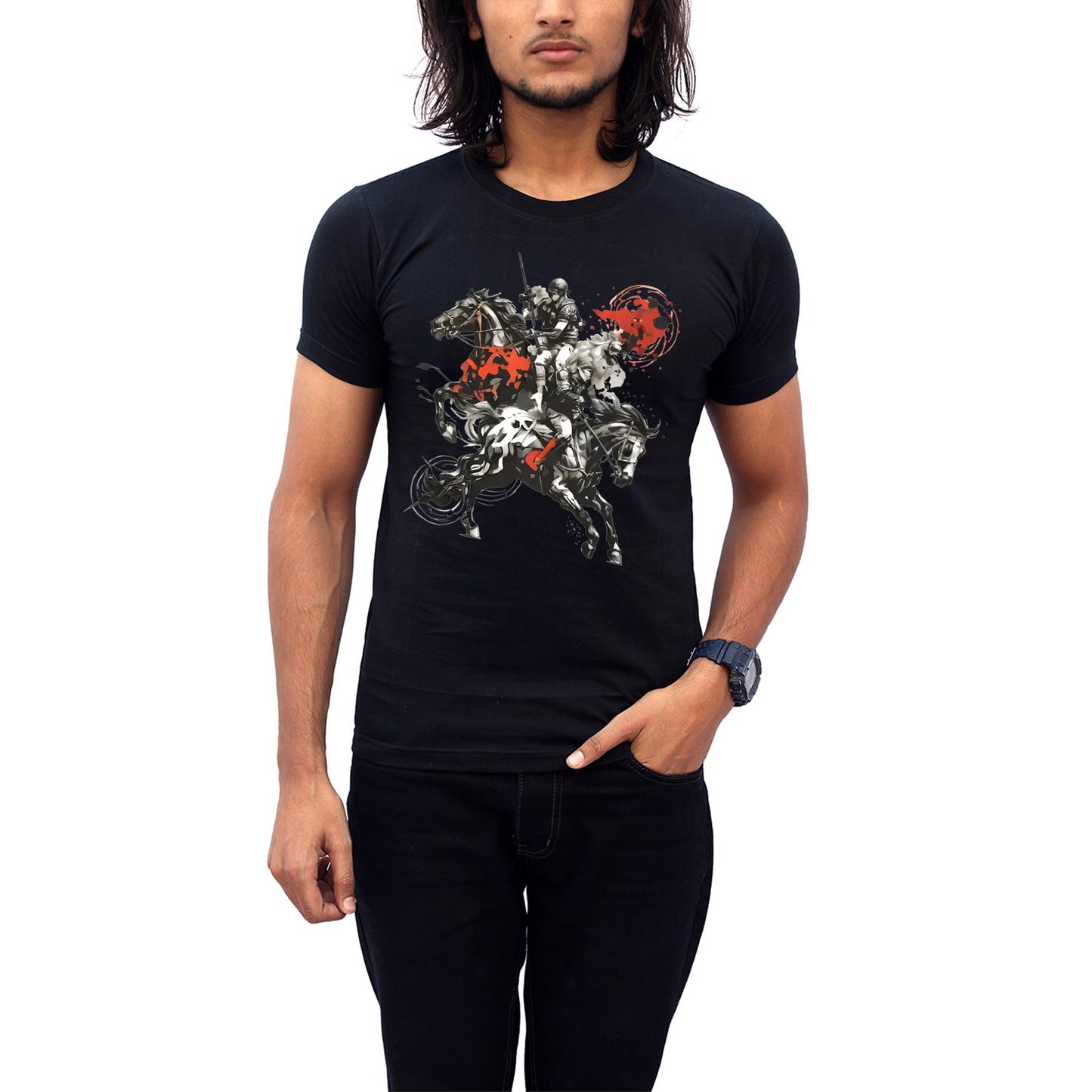 Stylintellect Printed Round Neck T-shirt | Regular Fit | UNISEX