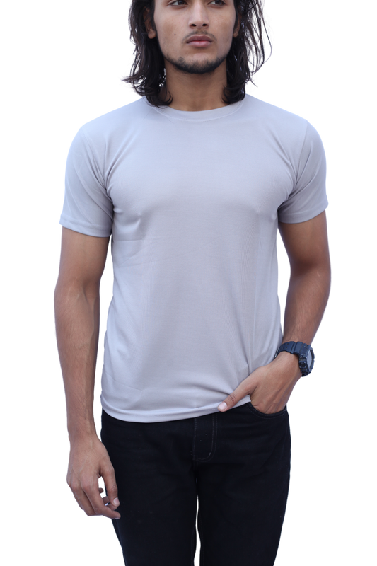 Stylintellect Solid Dry-Fit T-shirt