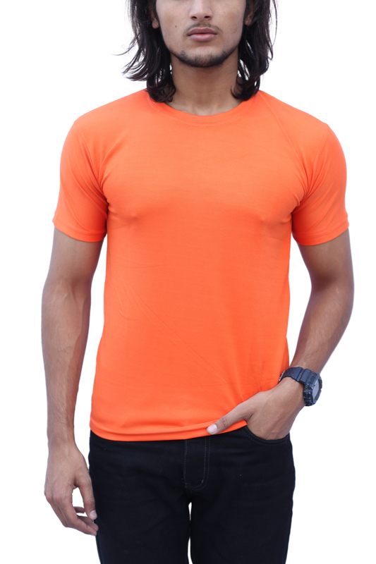 Stylintellect Solid Dry-Fit T-shirt