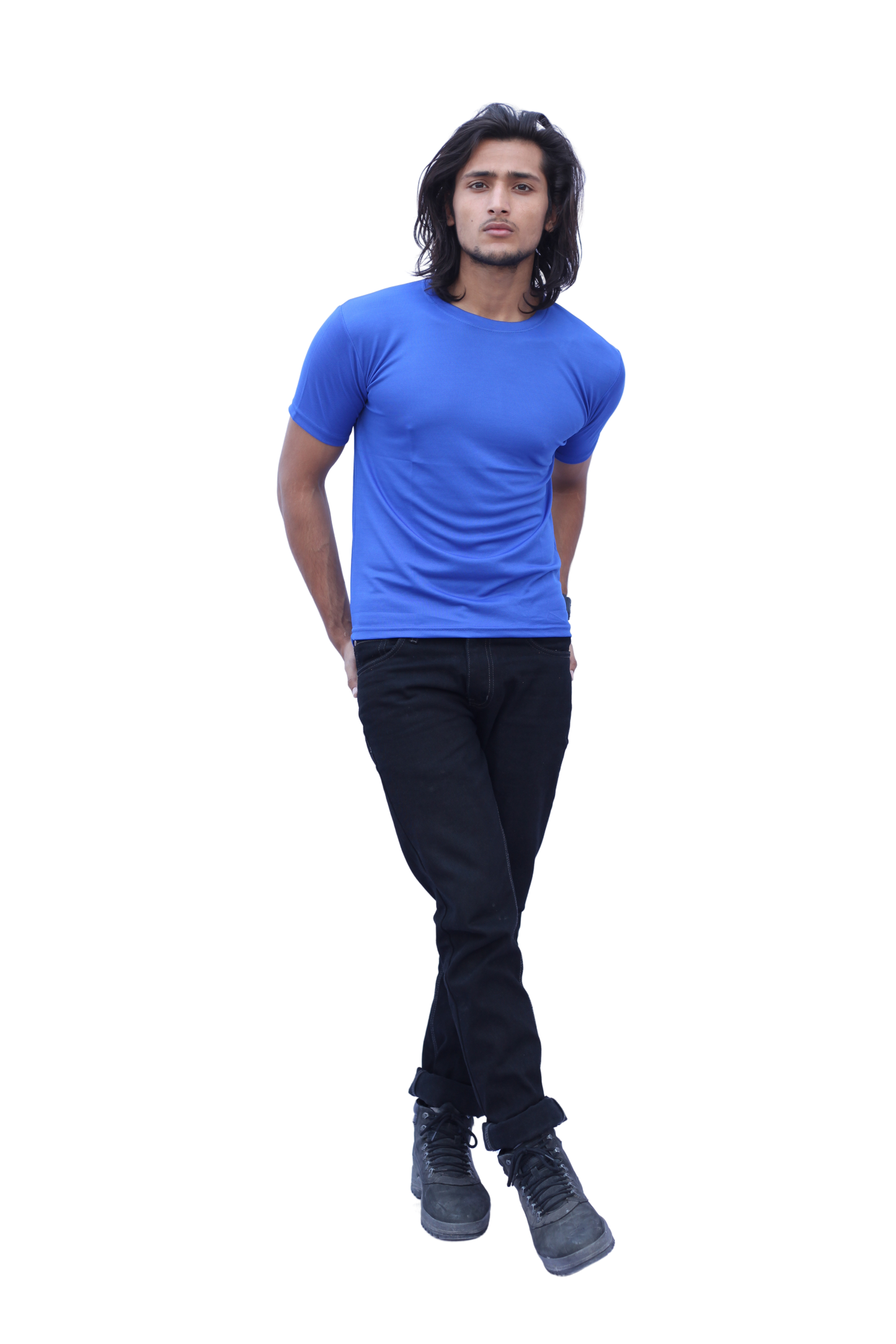 Stylintellect Solid Dry-Fit T-shirt