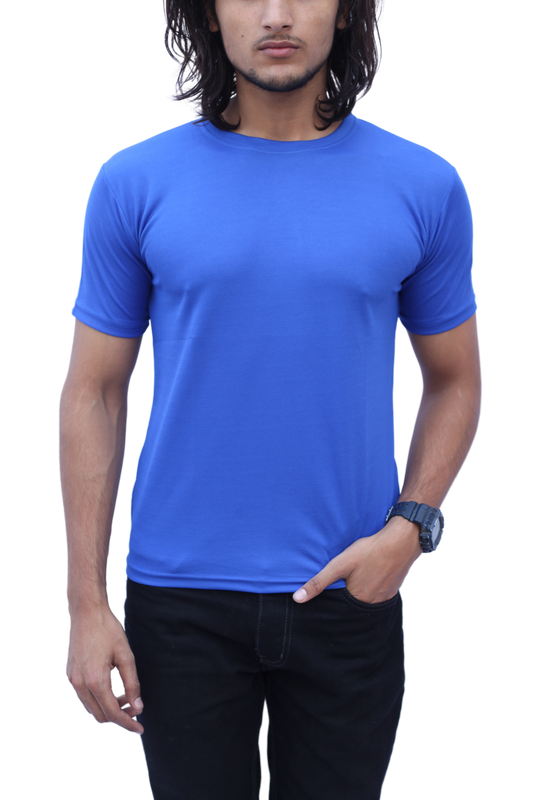 Stylintellect Solid Dry-Fit T-shirt