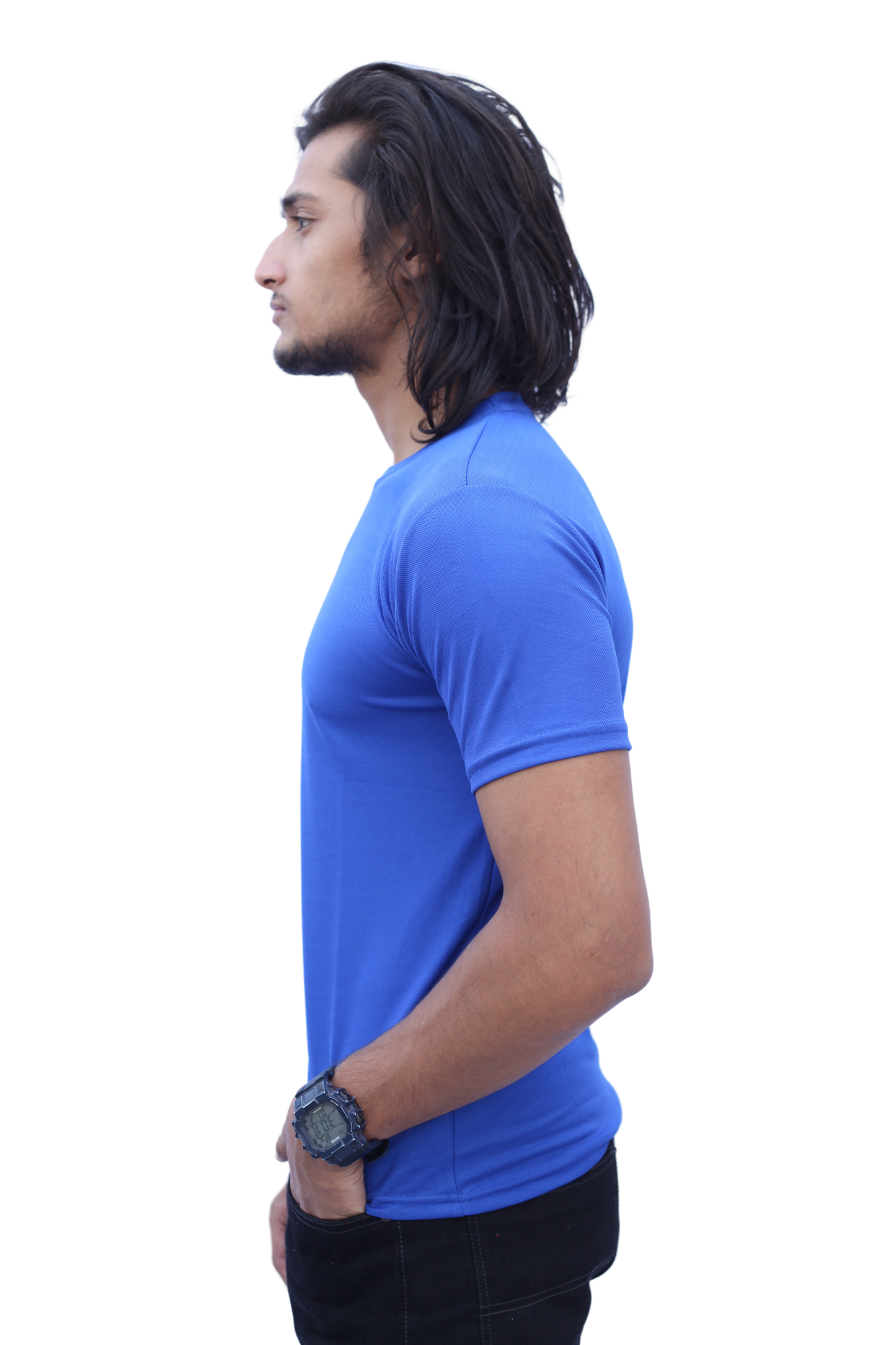 Stylintellect Solid Dry-Fit T-shirt