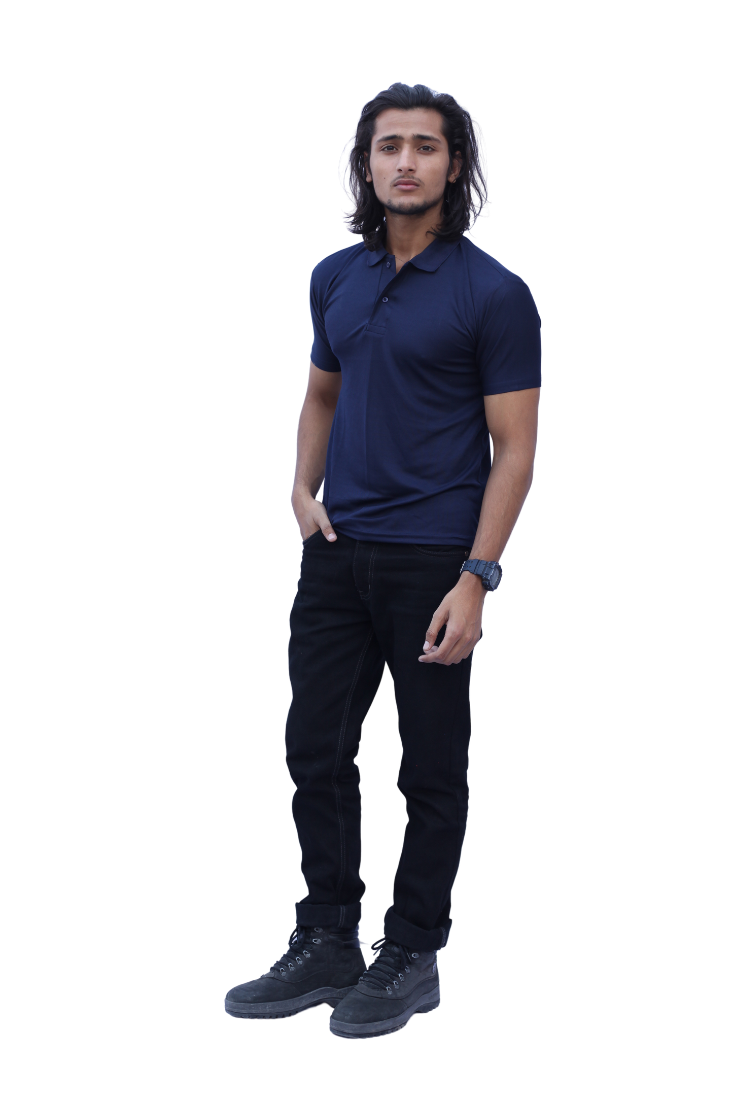 Stylintellect Solid Polo T-shirt