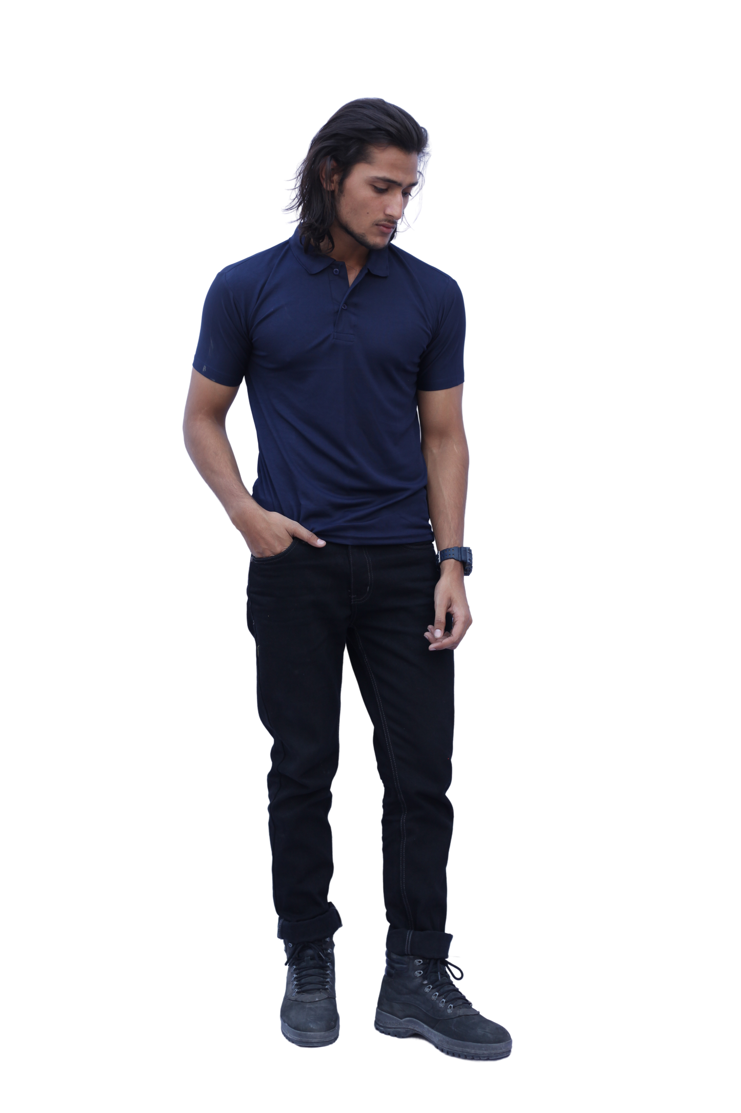 Stylintellect Solid Polo T-shirt