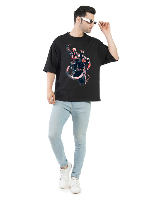 Stylintellect Oversized Printed T-shirt | Super Hero Tees