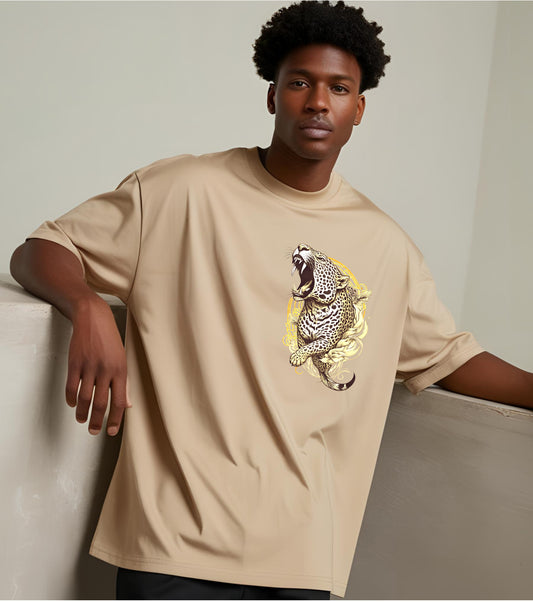 Stylintellect Oversized Front & Back Print T-shirt