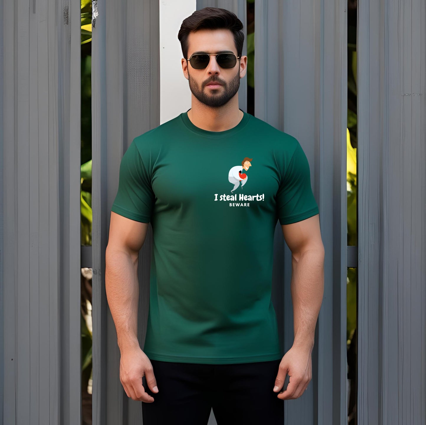 Stylintellect Printed Crew Neck T-shirt