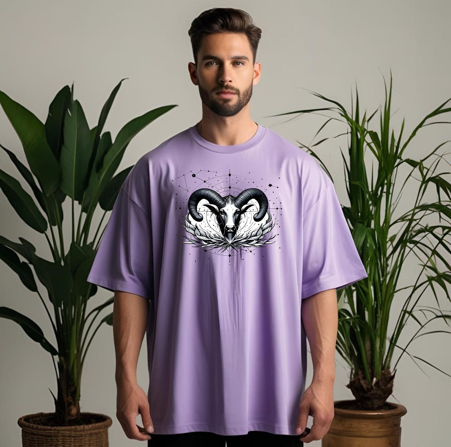 Stylintellect Printed Oversized T-shirt | UNISEX