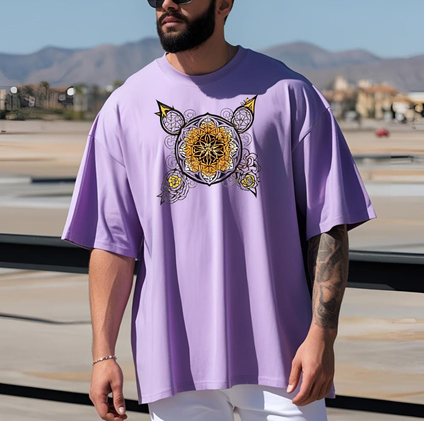 Stylintellect Printed Oversized T-shirt | UNISEX