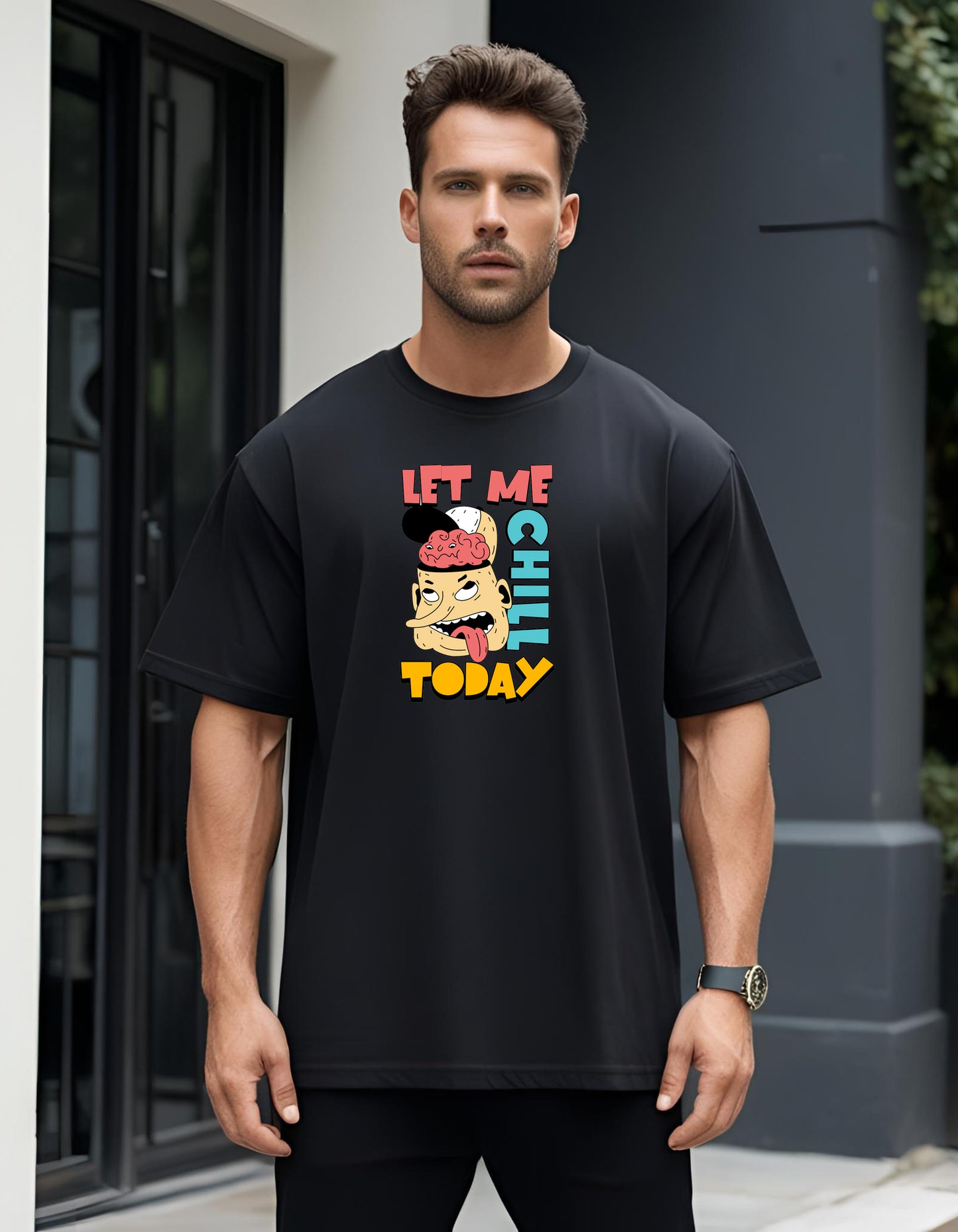 Stylintellect Printed Oversized T-shirt | UNISEX