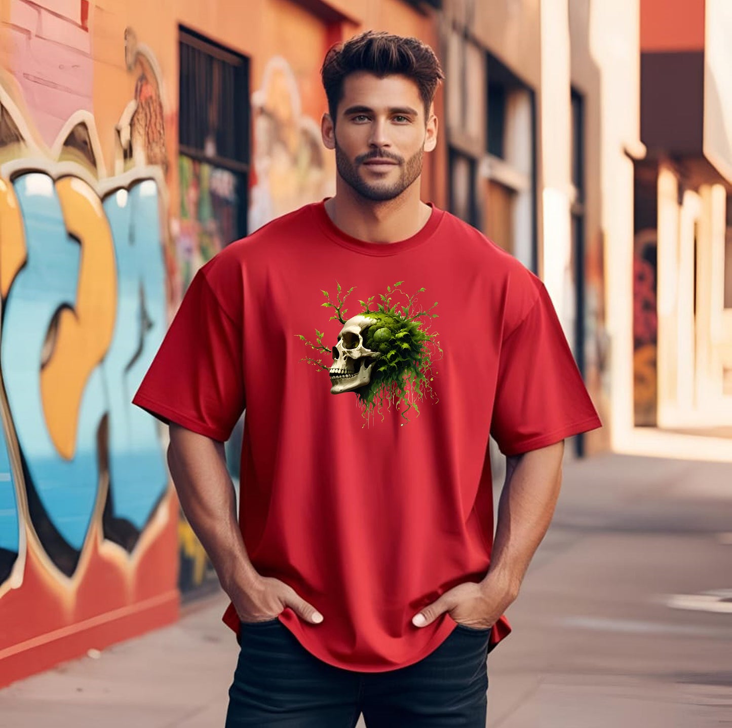 Stylintellect Printed Oversized T-shirt | UNISEX