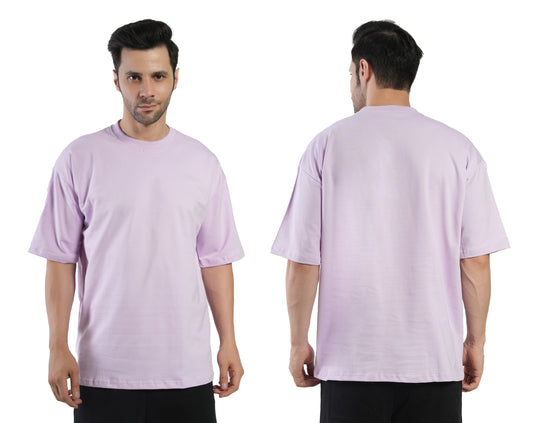 Stylintellect Men's Oversized Plain T-shirt
