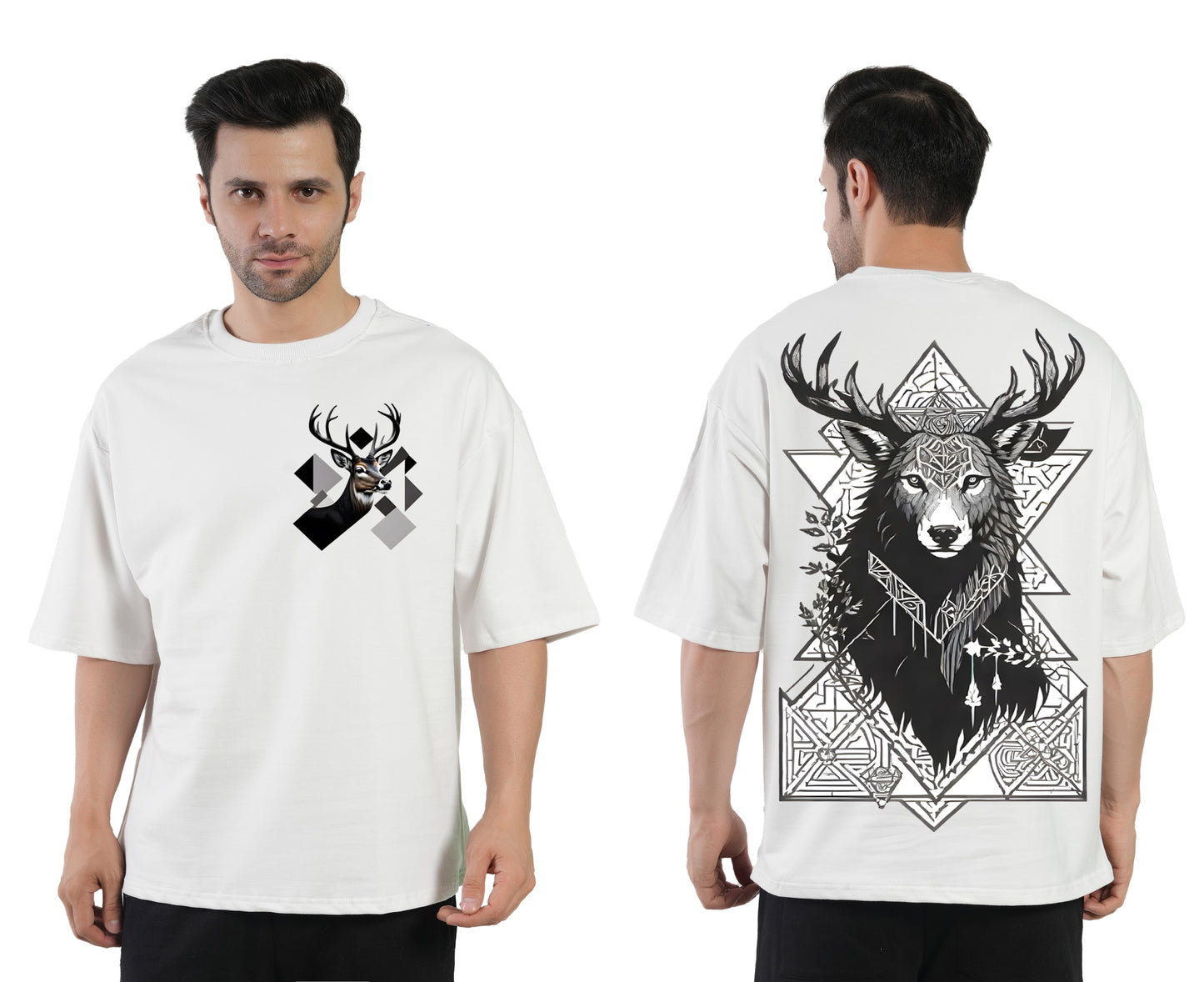 Stylintellect Oversized Printed T-shirt | UNISEX