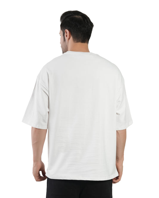 Stylintellect Oversized Printed T-shirt | Black & White Collection