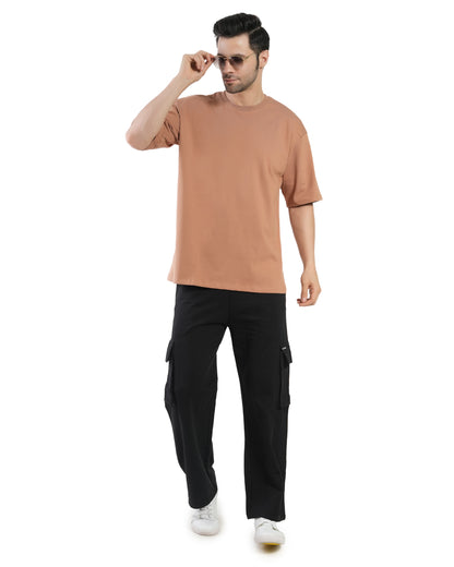 Stylintellect Men's Oversized Plain T-shirt | Premium quality t-shirt