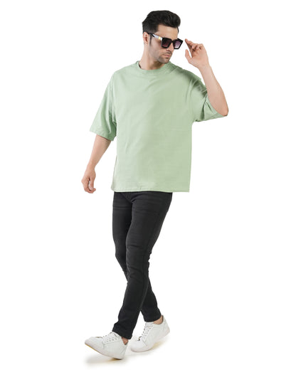 Stylintellect Men's Oversized Plain T-shirt | Premium quality t-shirt