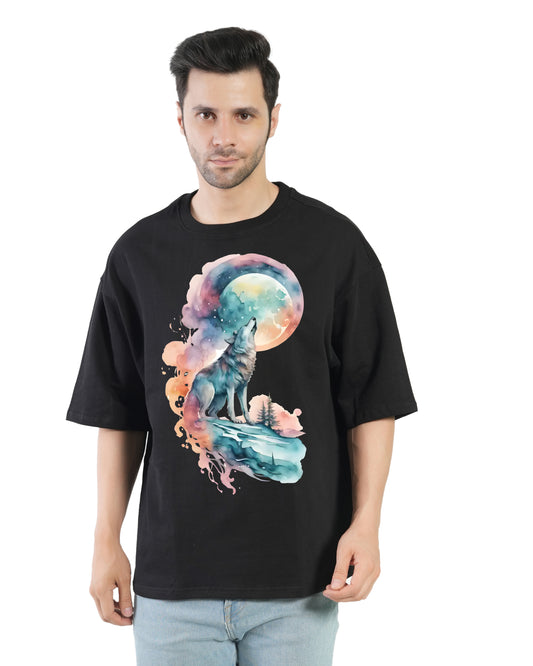 Stylintellect Oversized Printed T-shirt | Black & White Collection
