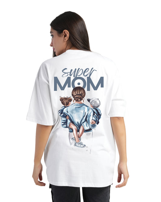 Stylintellect Original SUPER MOM T-shirt | OVERSIZED | UNISEX