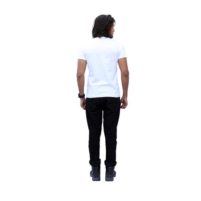 Stylintellect White Crew Neck T-shirt | UNISEX | Regular Fit