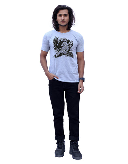 Stylintellect Printed Round Neck T-shirt | Regular Fit | UNISEX