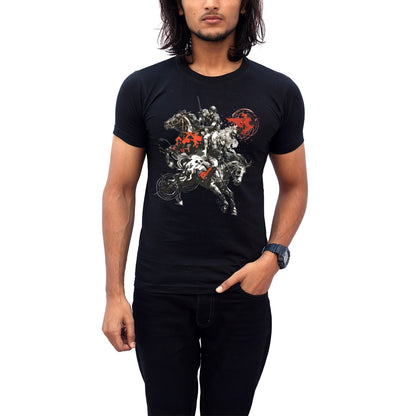 Stylintellect Printed Round Neck T-shirt | Regular Fit | UNISEX