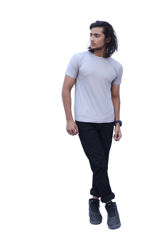 Stylintellect Solid Dry-Fit T-shirt