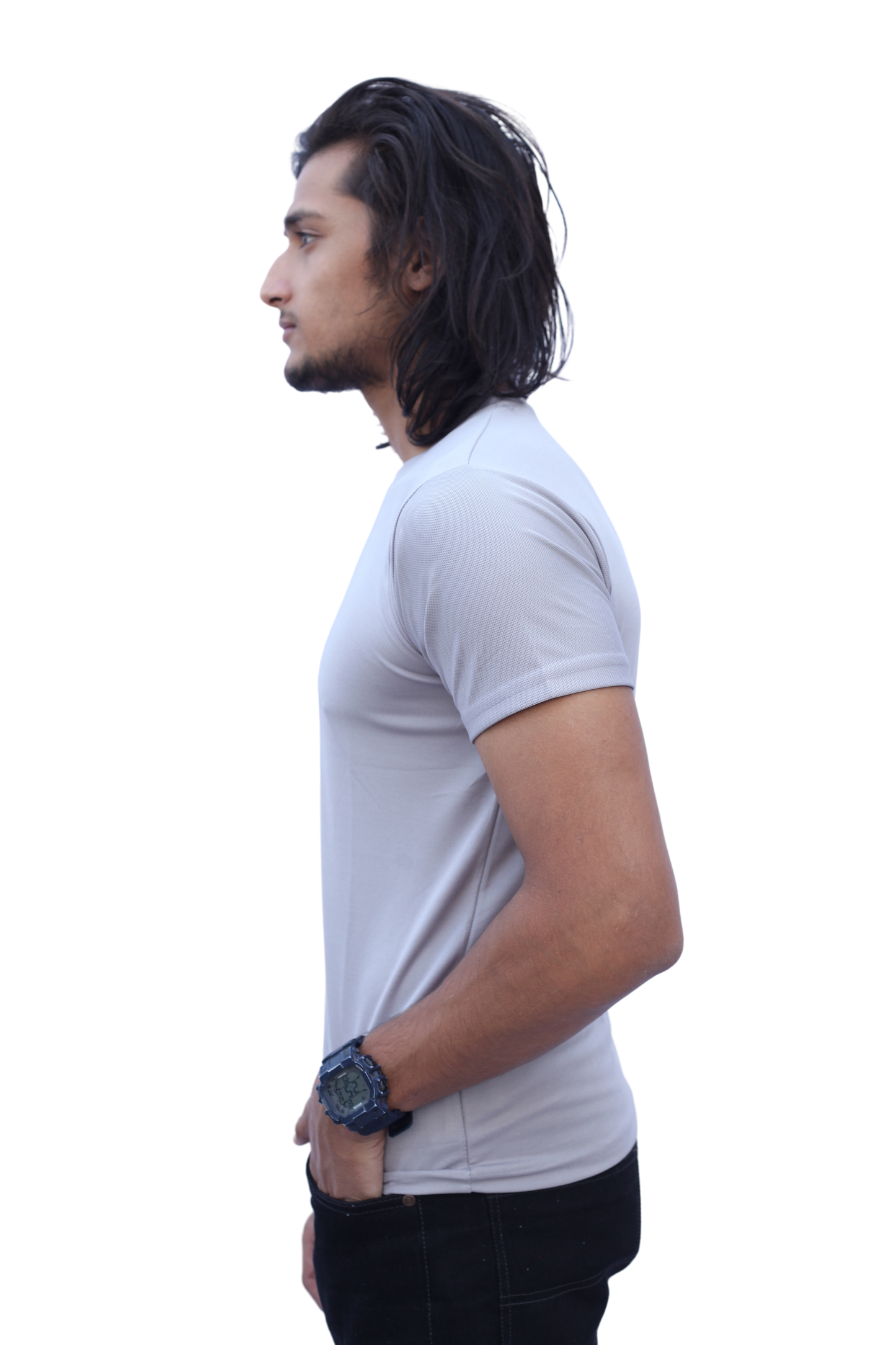 Stylintellect Solid Dry-Fit T-shirt