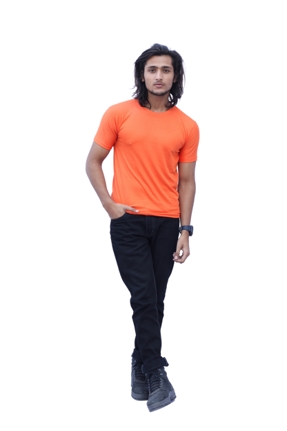 Stylintellect Solid Dry-Fit T-shirt