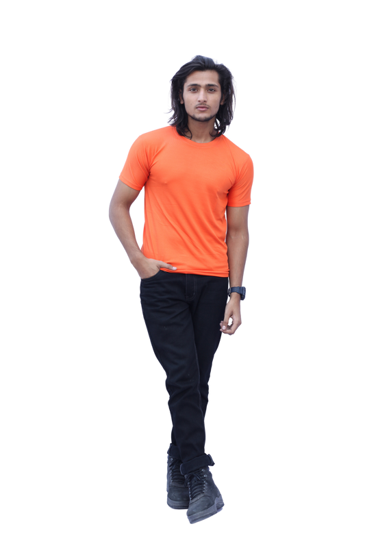 Stylintellect Solid Dry-Fit T-shirt