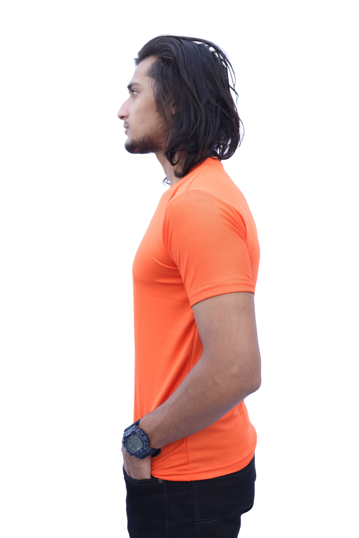 Stylintellect Solid Dry-Fit T-shirt