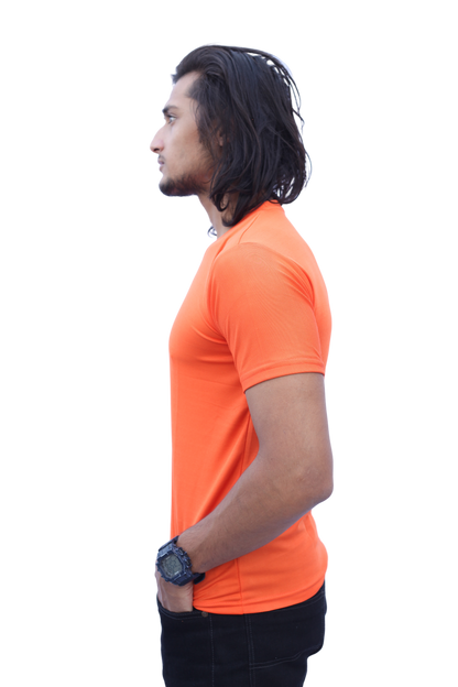 Stylintellect Solid Dry-Fit T-shirt