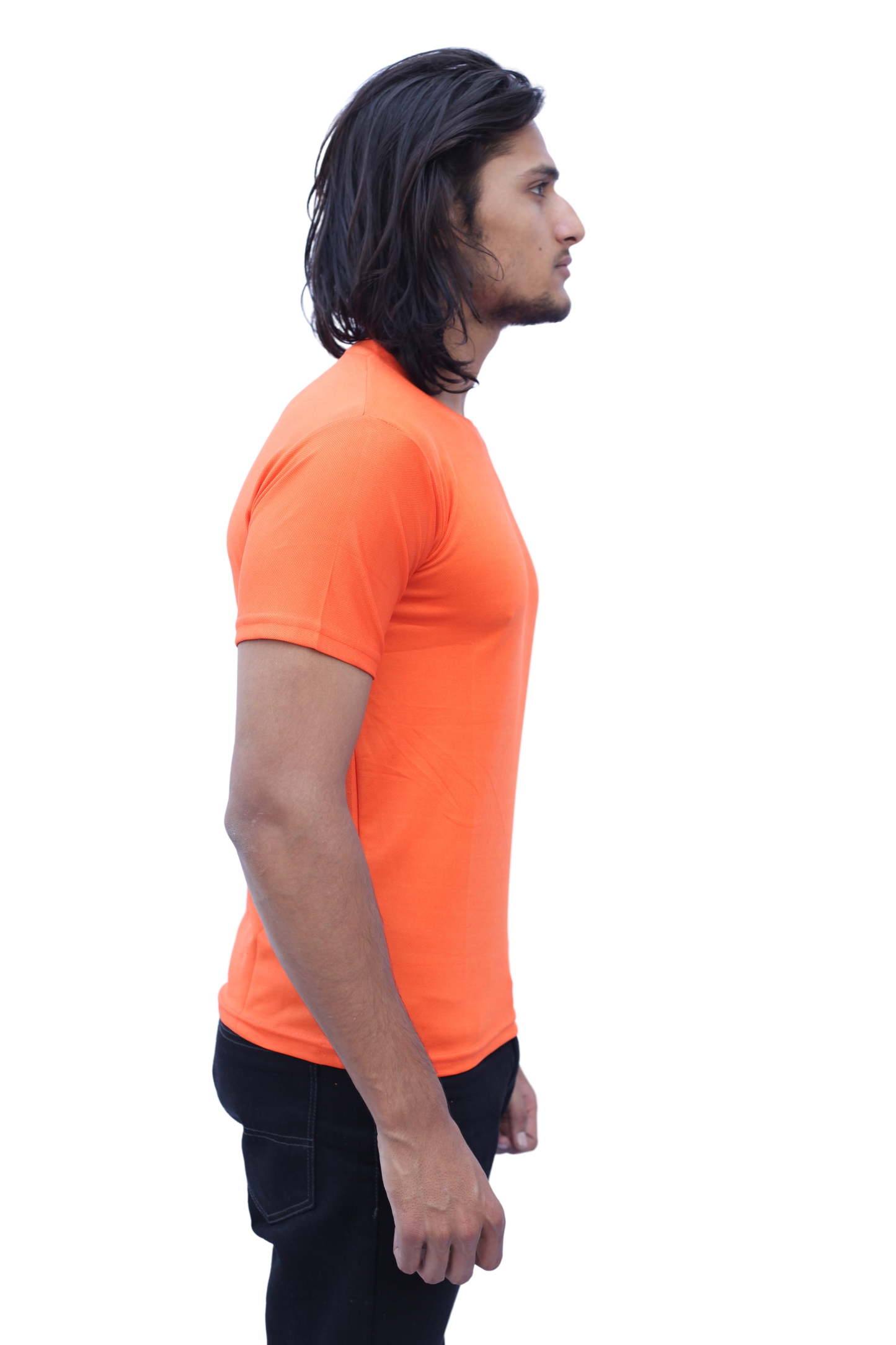Stylintellect Solid Dry-Fit T-shirt