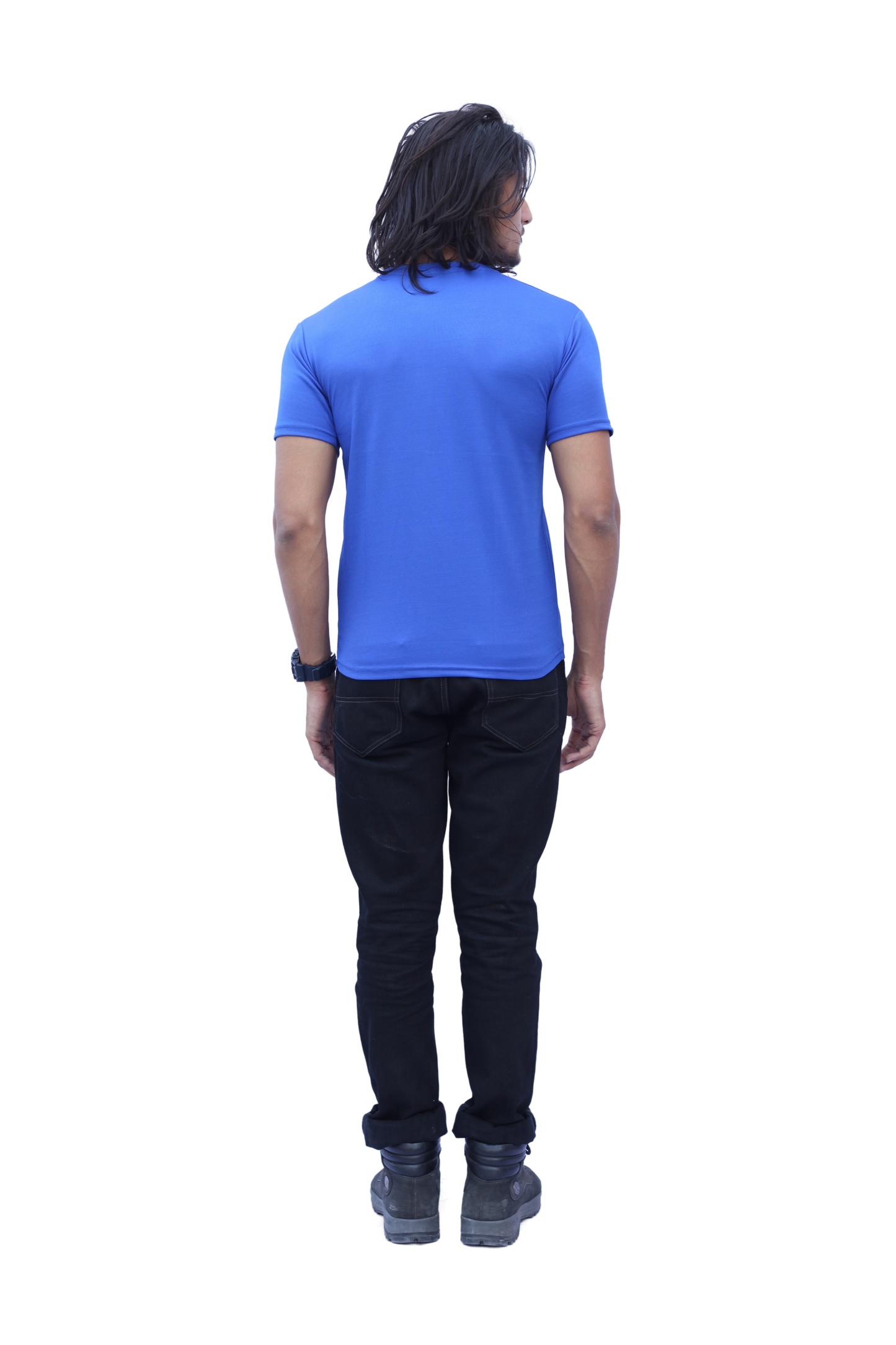 Stylintellect Solid Dry-Fit T-shirt
