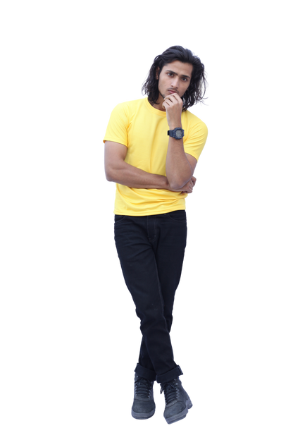 Stylintellect Solid Dry-Fit T-shirt