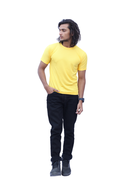 Stylintellect Solid Dry-Fit T-shirt