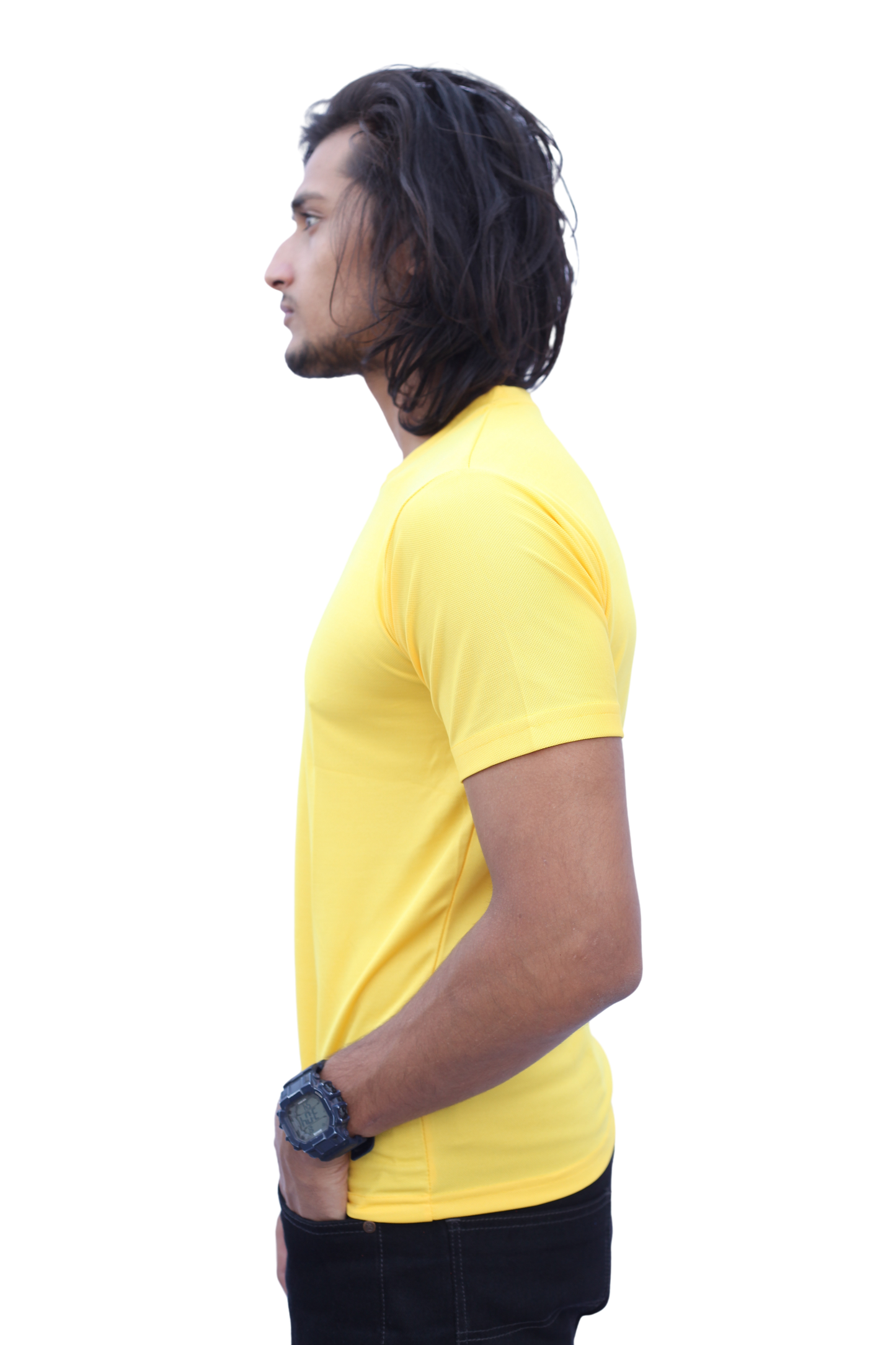 Stylintellect Solid Dry-Fit T-shirt