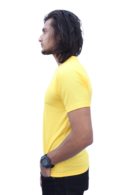 Stylintellect Solid Dry-Fit T-shirt