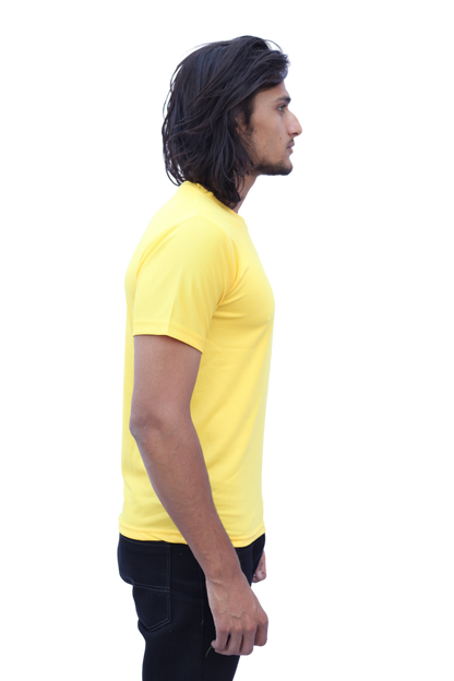 Stylintellect Solid Dry-Fit T-shirt