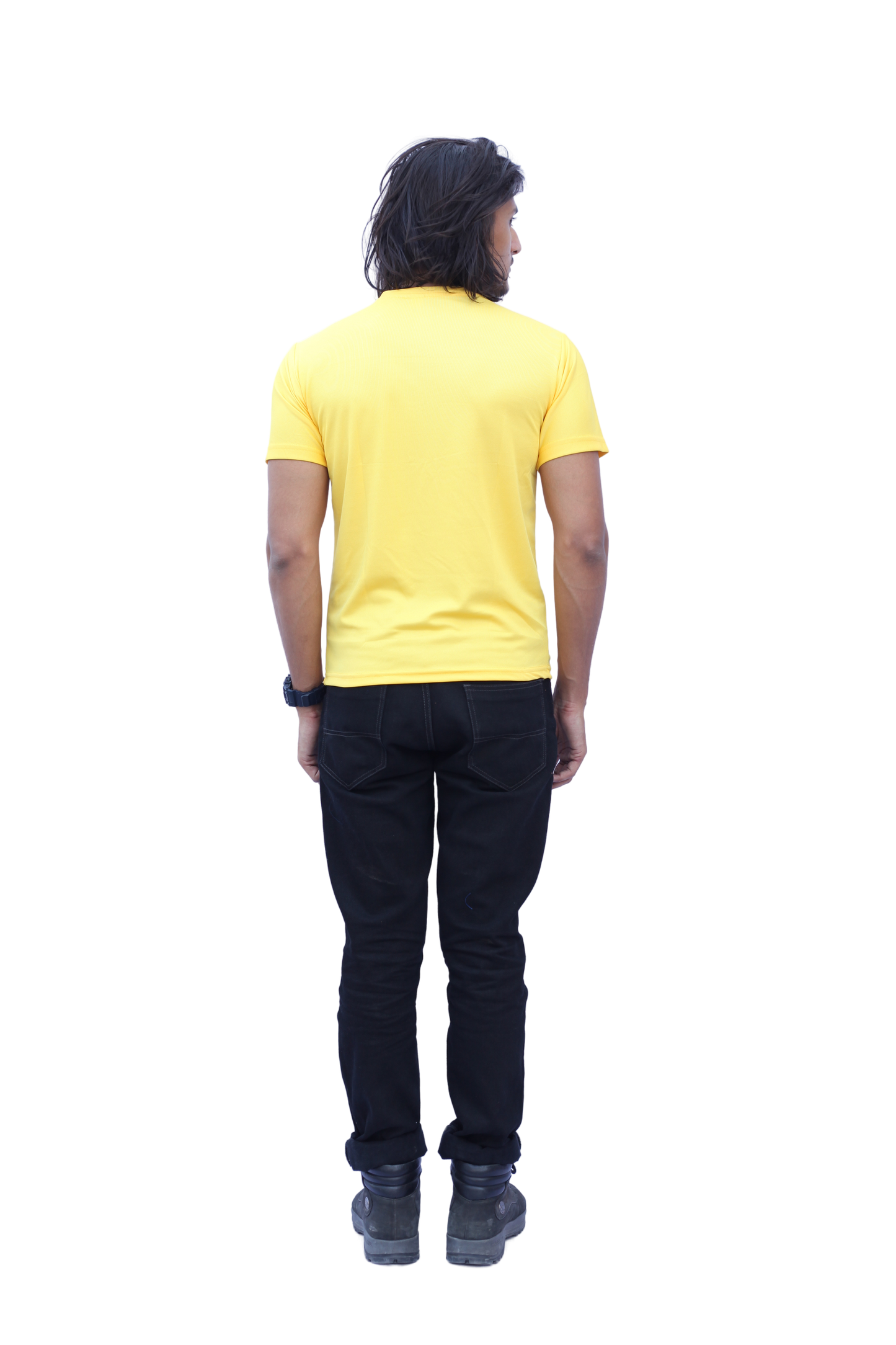 Stylintellect Solid Dry-Fit T-shirt