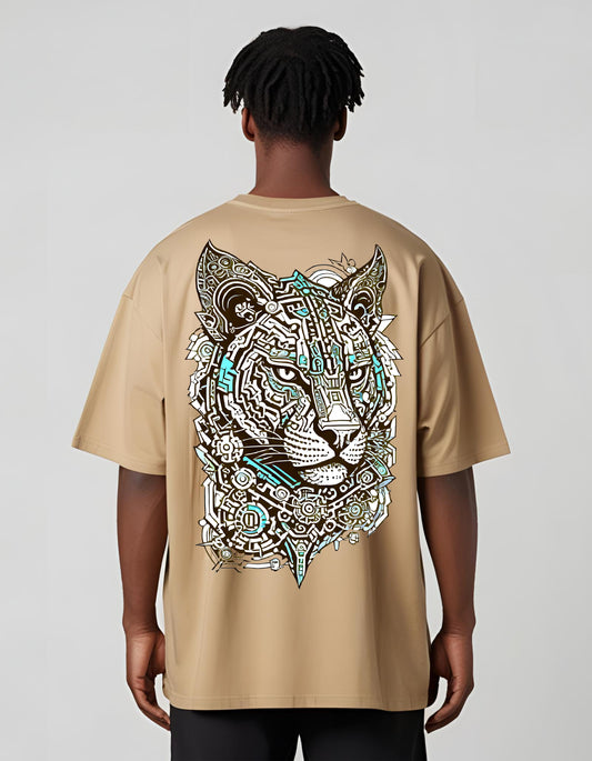 Stylintellect Oversized Front & Back Print T-shirt